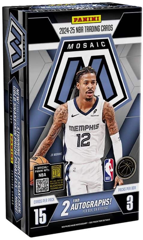 2024-25 Panini Mosaic NBA Hobby Box