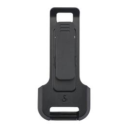 Holster for Cobra Performa Business Radios, with swivel clip - Black