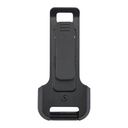 Front. Cobra - Cobra - Holster for Cobra Performa Business Radios, with swivel clip - Black.