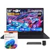 18" Wi-Fi 6
1920x 1200
Copilot + PC
AMD Ryzen 7
16GB RAM
1TB SSD
1TB Docking
ASUS
Microsoft Windows 11 Pro