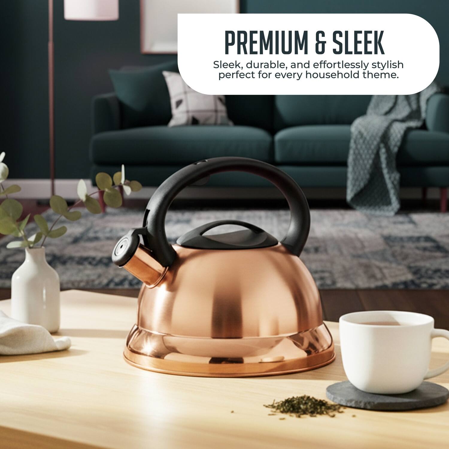 PREMIUM & SLEEK  
Sleek, durable, and effortlessly stylish, perfect for every household theme.