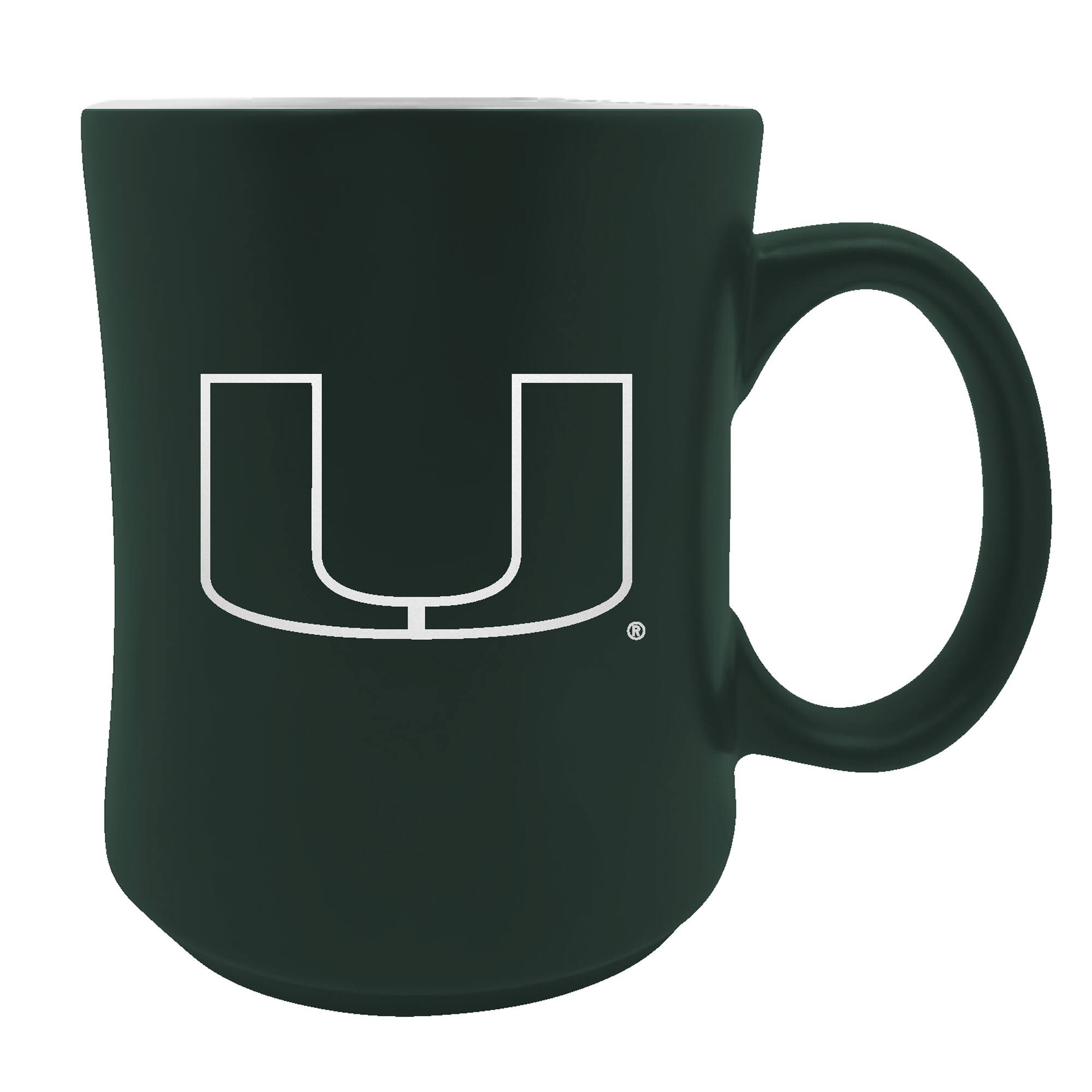 Front. Great American Products - Miami Hurricanes 19oz. Starter Mug - Multicolor.