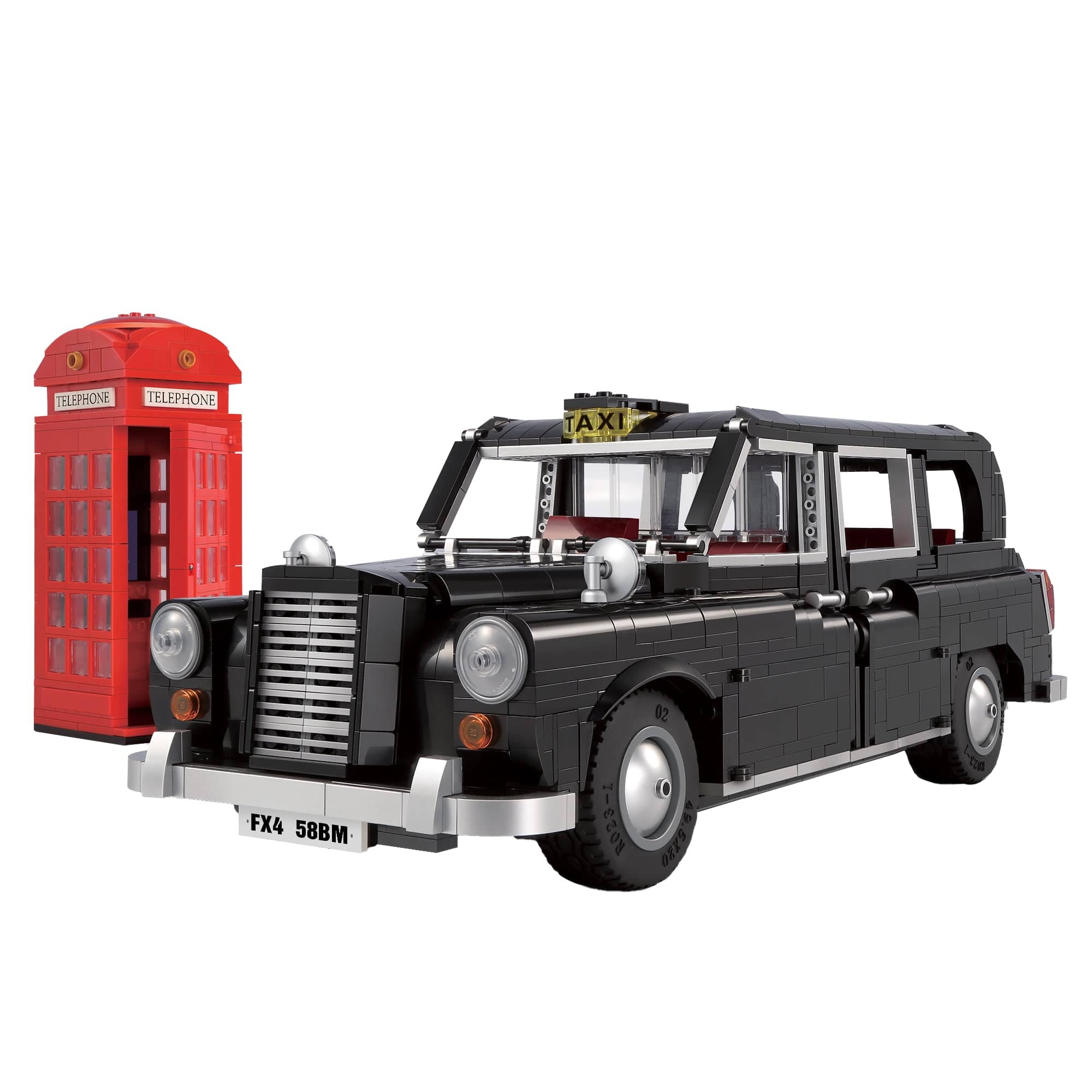 CaDA - 1940's London Taxi Building Brick Kit