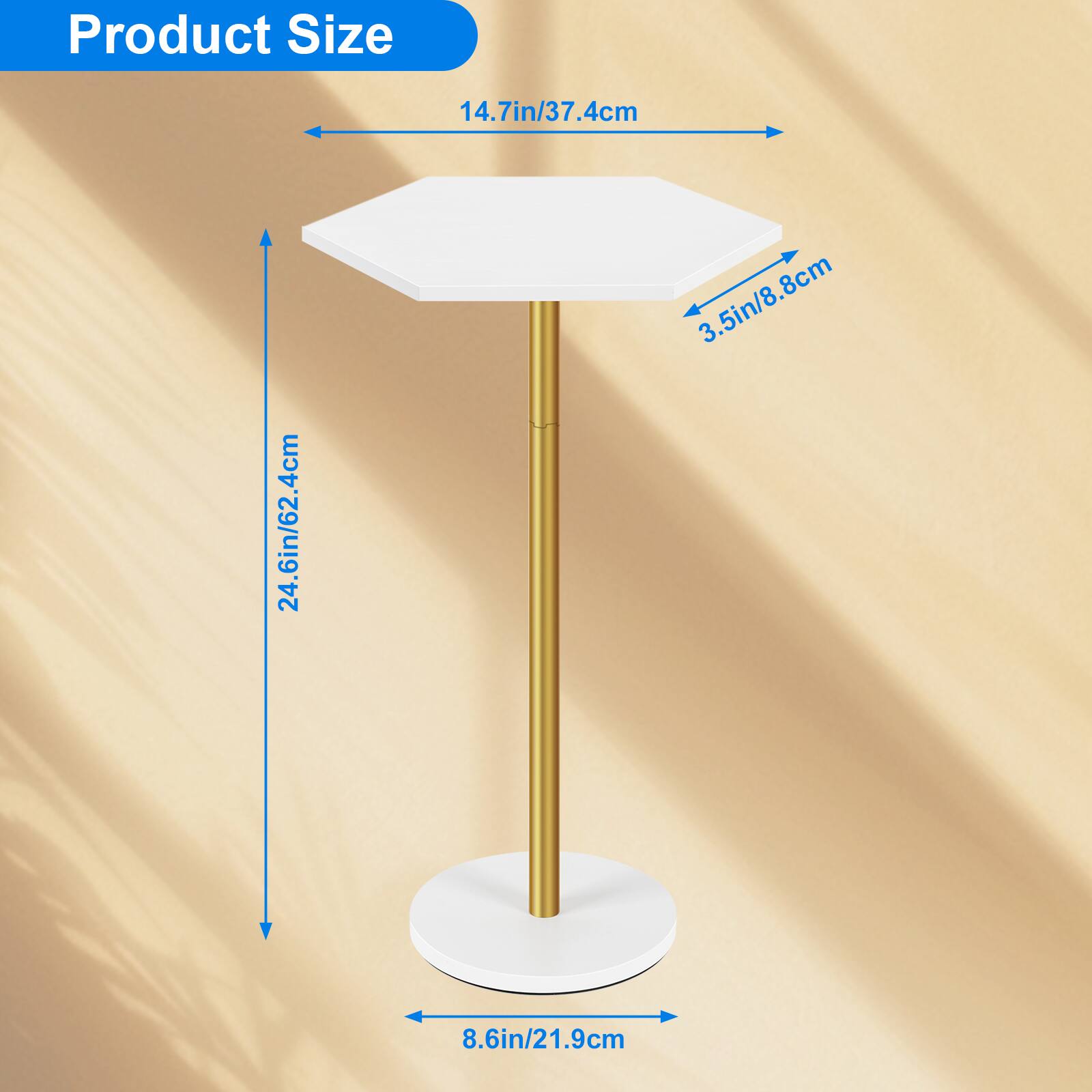 Product Size: 14.7in/37.4cm, 24.6in/62.4cm, 3.5in/8.8cm, 8.6in/21.9cm