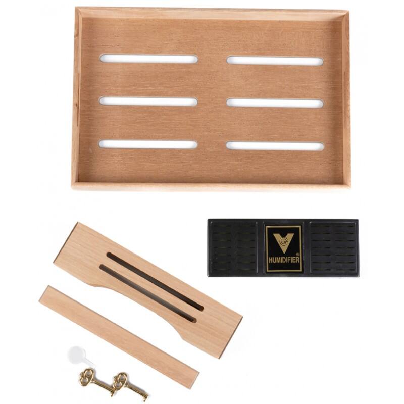 Alt View 2. Prestige - Presidential Cigar Humidor - High Gloss Finish.