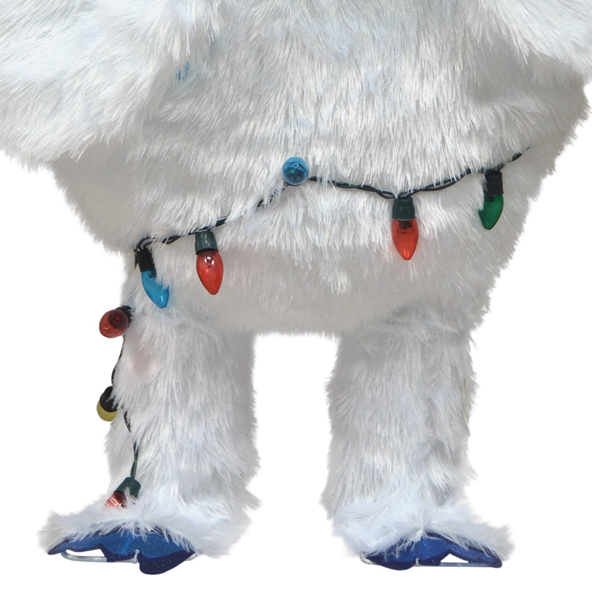 Alt View 8. ProductWorks - ProductWorks 48 Inch Bumble Pre-Lit Christmas Yard Ornament Holiday Decoration - Multicolor.