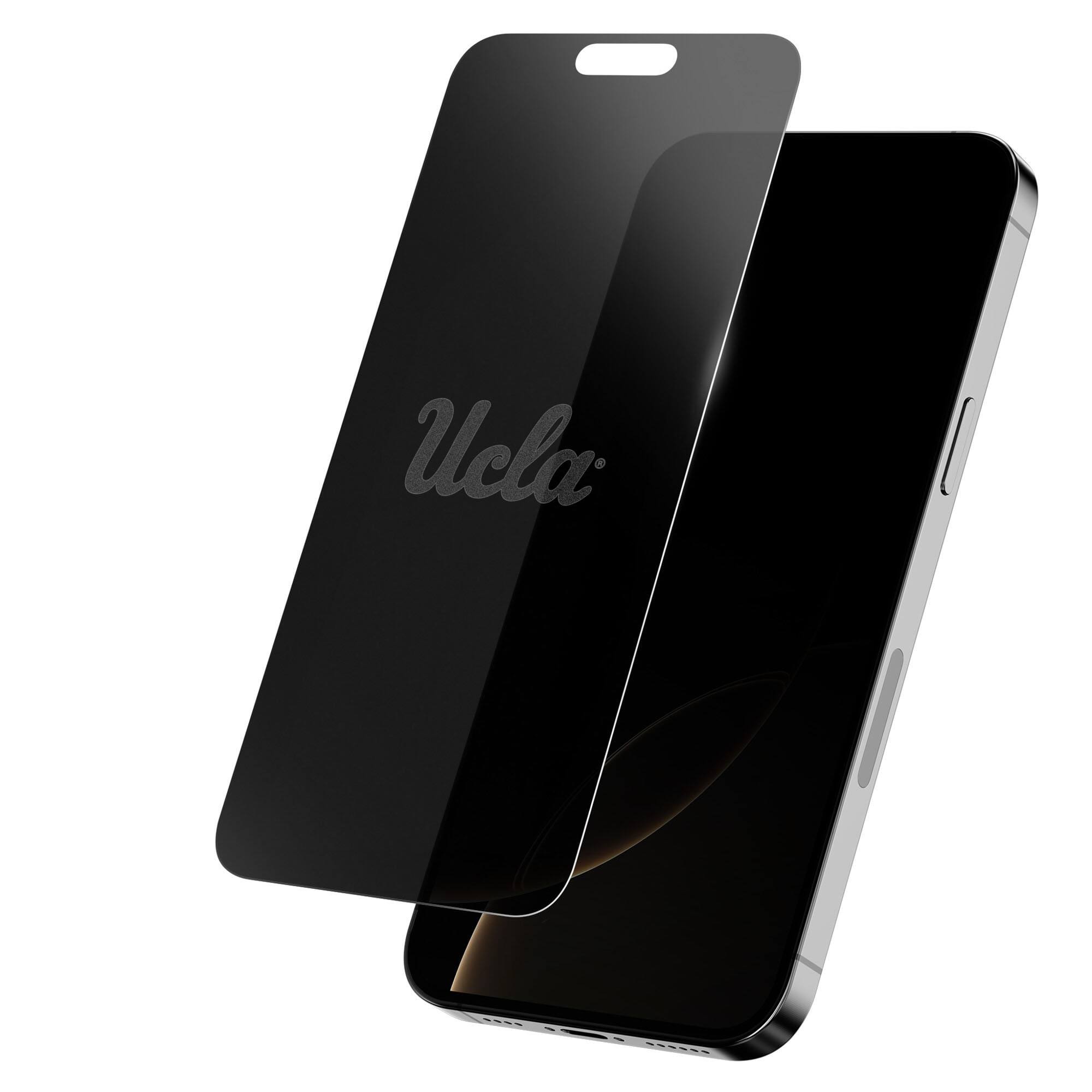 Front. Screen Skinz - UCLA Bruins iPhone Privacy Screen Protector - 16 Pro - Multicolor.