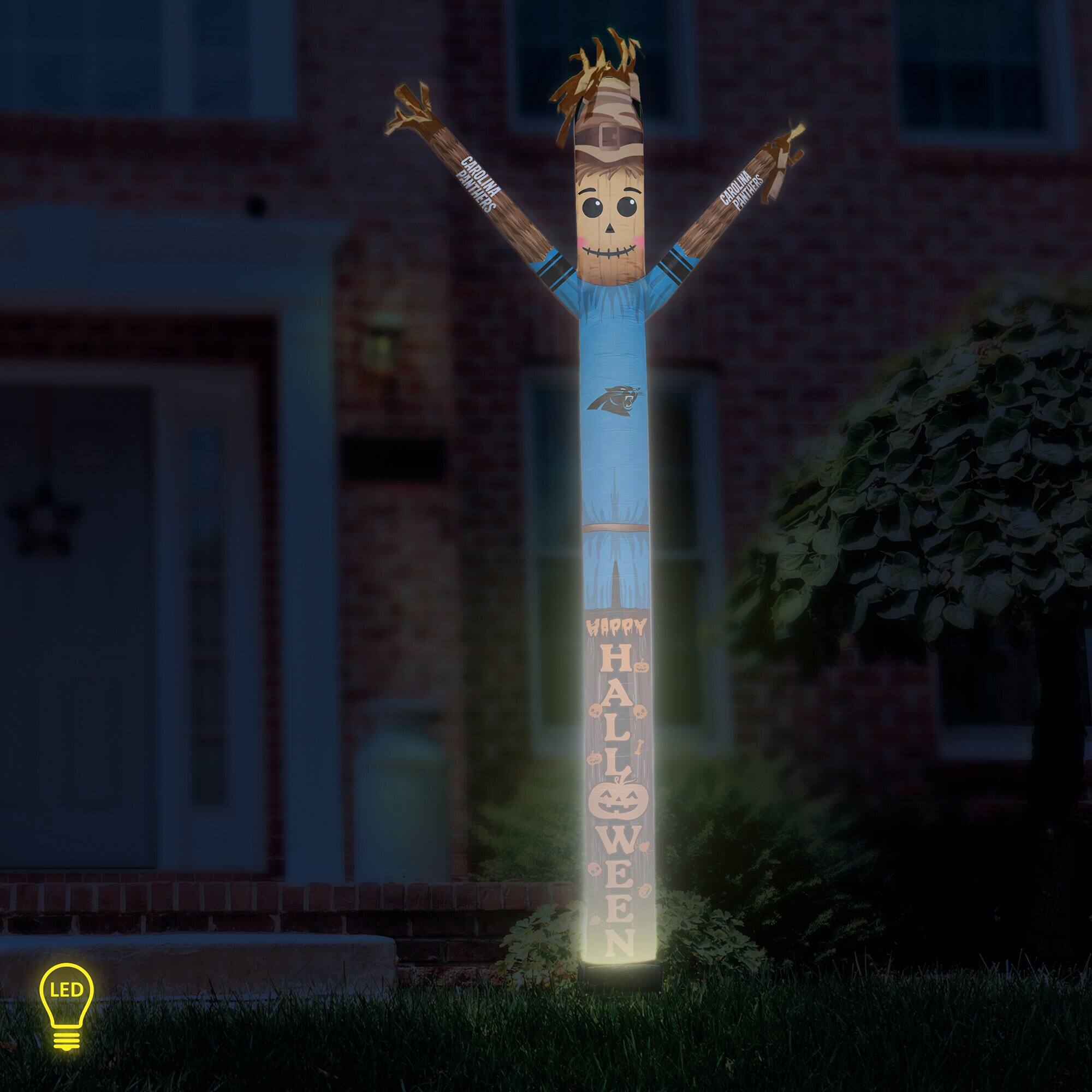 CAROLINA ANTHEWS  
CAROLINA PANTRERSS  
LED  
HAPPY HALLOWEEN