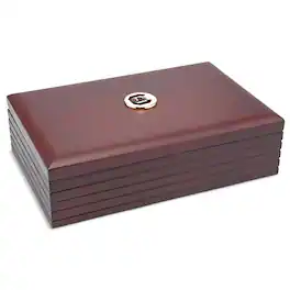 Jardine - South Carolina Gamecocks 6'' x 9'' Rosewood Desk Box - Brown