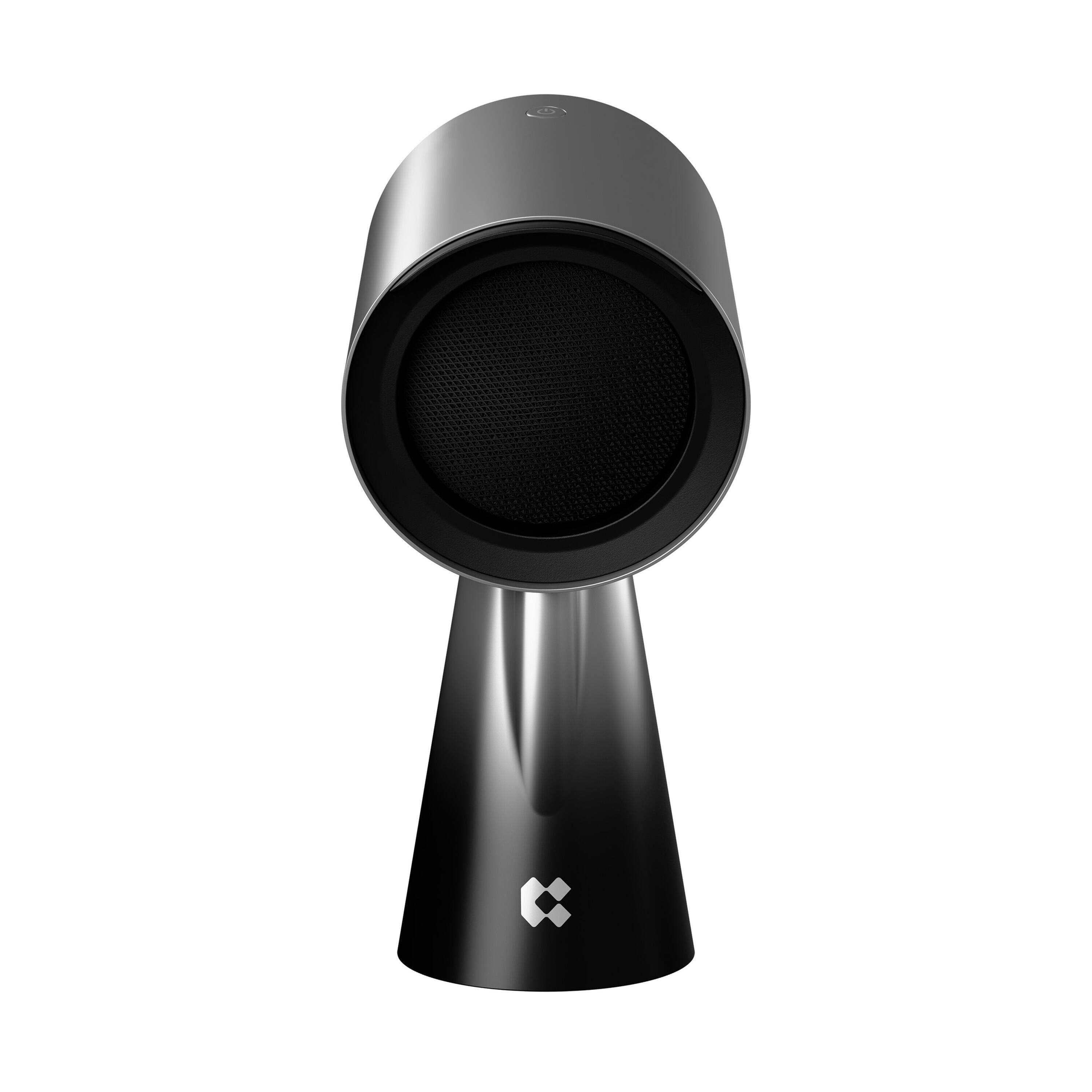 Angle. Ciarra - HOOD TO GO Portable Mini Desktop Range Hood - Black.