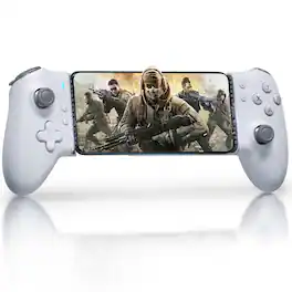 Dazzling Pops - m15 mobile gaming controller for android iphone series android with hall trigger joysticks play minecraft - White Type-C