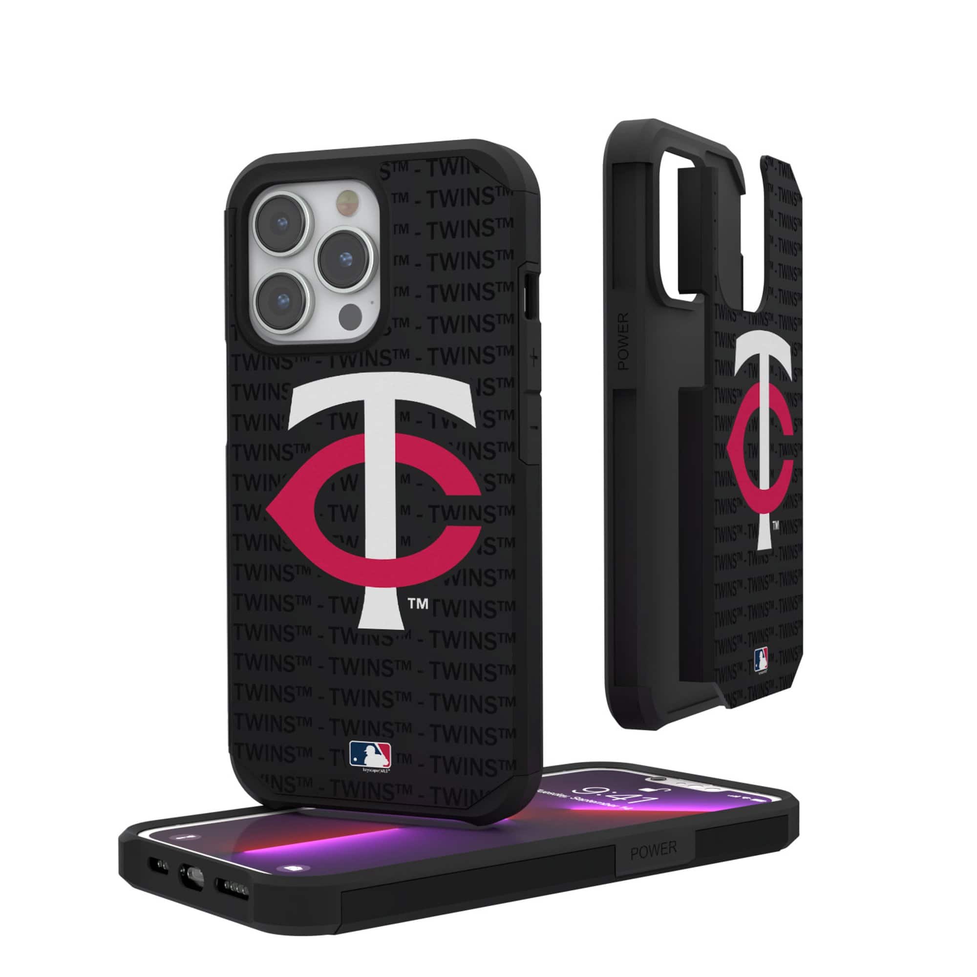 Keyscaper - MLB - Minnesota Twins - iPhone Text Backdrop Rugged Case - 12 mini/13 mini - Multicolor price history on PriceWatchPro