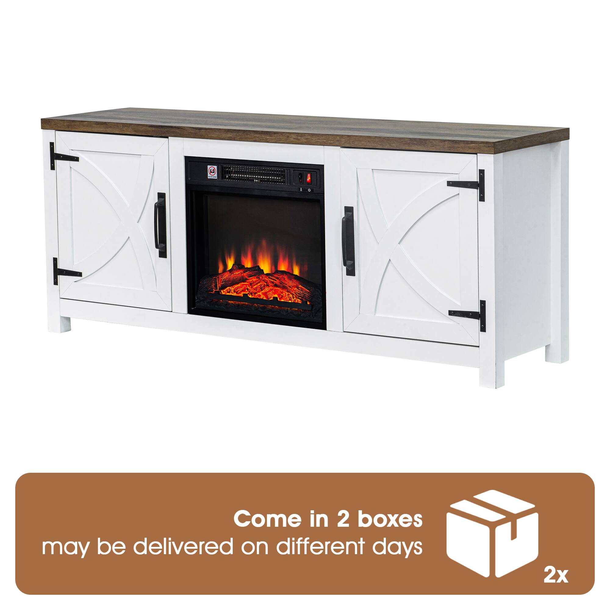 Come in 2 boxes may be delivered on different days