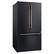 Left. Forno Appliances - Rivello 27.4 Cu. Ft. French Door Refrigerator with Internal Water Dispenser - Black.