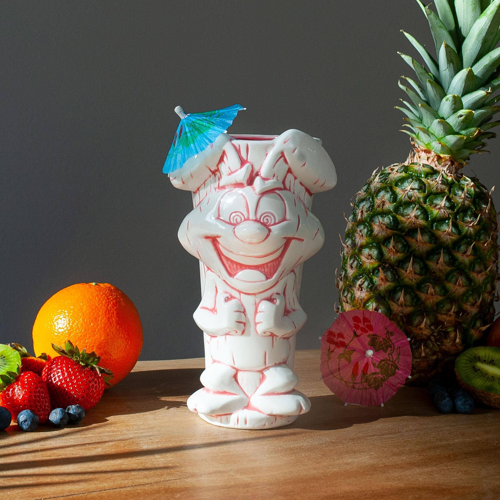 Alt View 2. General Mills - Geeki Tikis General Mills 20-Ounce Ceramic Mug | Trix Rabbit - White.