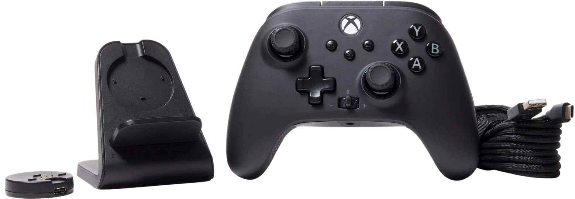 Alt View 28. PowerA - FUSION Pro Wireless Controller for Xbox Series X|S with Lumectra - Black.