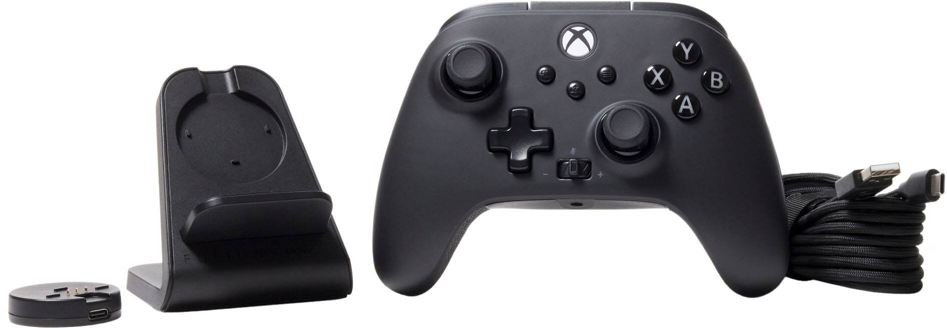 Alt View 28. PowerA - FUSION Pro Wireless Controller for Xbox Series X|S with Lumectra - Black.