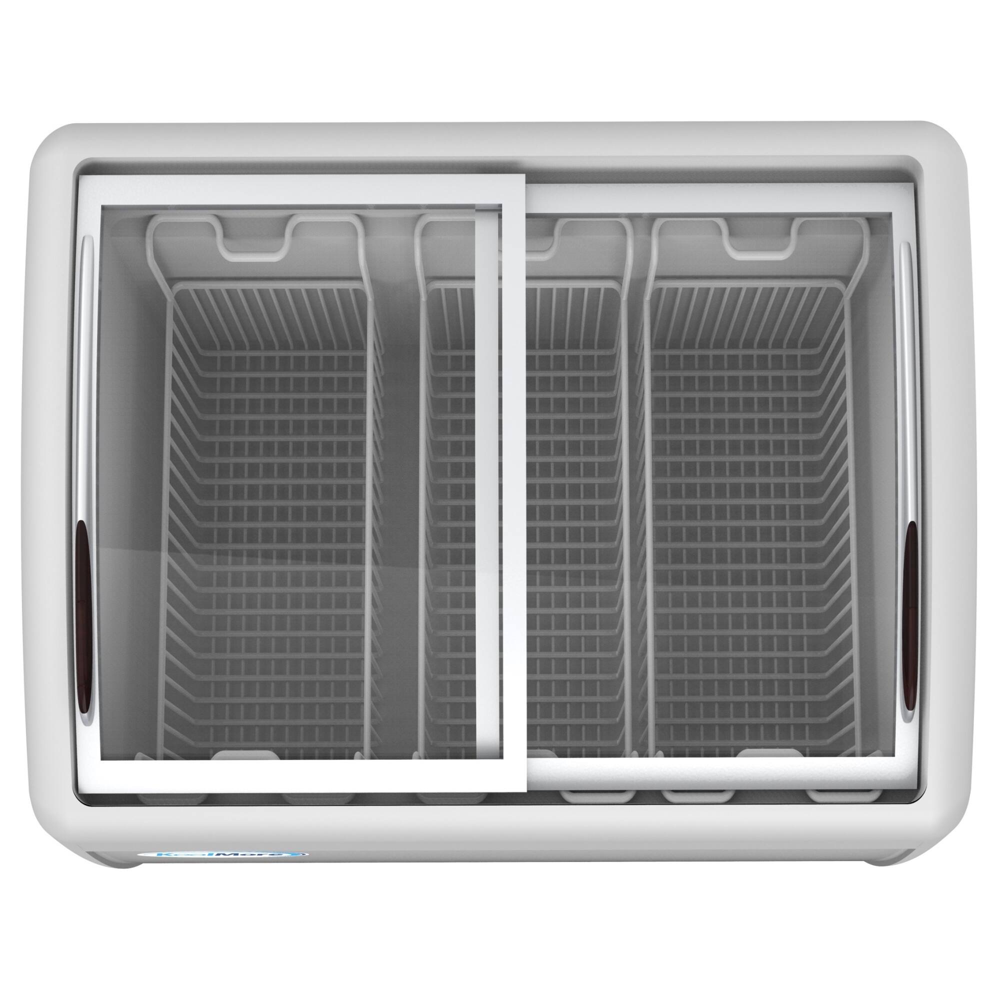 Alt View 7. Koolmore - 40 in. Display Ice Cream Freezer - 9 cu ft. MCF-9C - White.