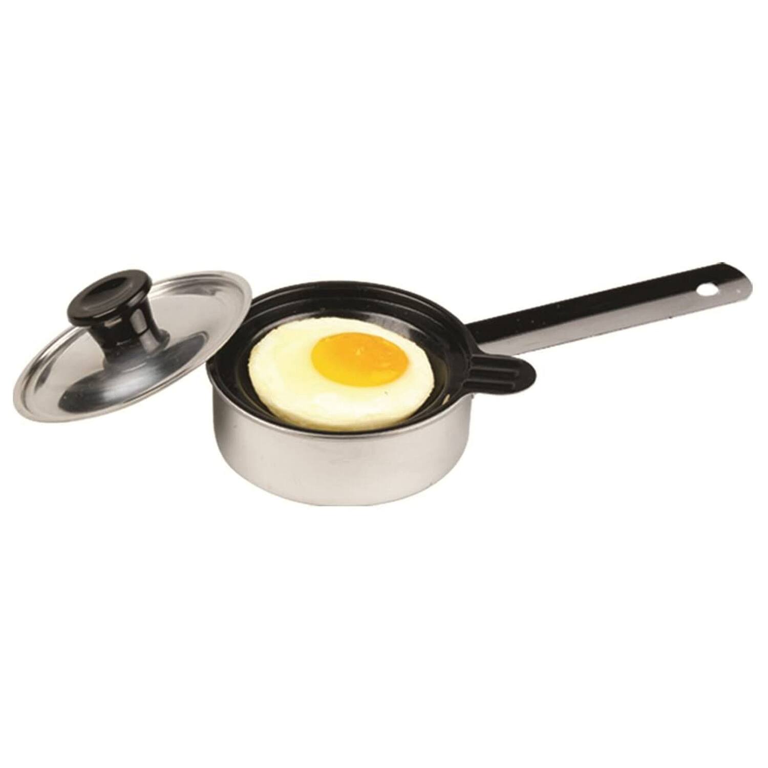 Alt View 3. Better Houseware - Better Houseware 441/1 Nonstick Individual Egg Poacher - silver.