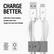 CHARGE BETTER.
60W USB-C Power Delivery
Durable Fabric Knit
Tangle-Free and Extra-Flexible
Certified
Corporation
THE CLIMATE LABEL CERTIFIED
