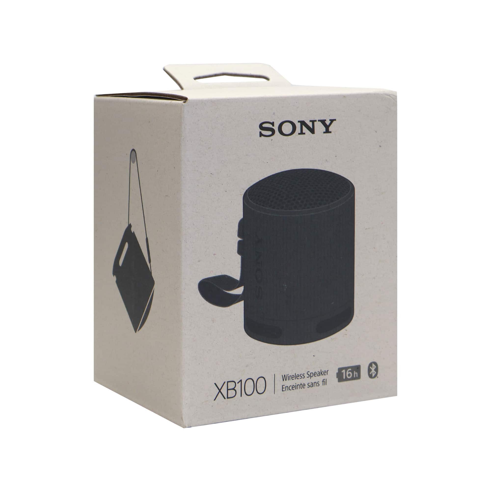 2x Sony XB100 Portable Waterproof Bluetooth Speaker Dual Pack