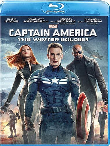 Front. Captain America: The Winter Soldier   - BLU-RAY.