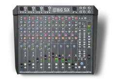 Solid State Logic
BIG SiX
Superanalogue™ Mixer - USB Interface
- 1/2/3/4/5/6
- 7/8/9/10/11/12
- 13/14/15/16/17/18
- 19/20/21/22/23/24
- 25/26/27/28/29/30
- 31/32/33/34/35/36
- 37/38/39/40/41/42
- 43/44/45/46/47/48
- 49/50/51/52/53/54
- 55/56/57/58/59/60
- 61/62/63/64/65/66
- 67/68/69/70/71/72
- 73/74/