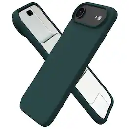 Ornarto - Designed for iPhone Air Case 6.5", Liquid Silicone Soft Gel Rubber Shockproof Protective Case - Olive Green