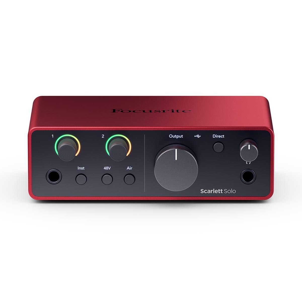 Focusrite Scarlett Solo 1 2 Output Direct Inst 48V Air