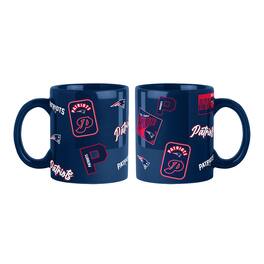 Logo Brands - 2-Pack 15oz. Color Mug Set - Navy