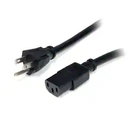 Startech - 10 ft 14 AWG Computer Power Cord - NEMA5-15P to C13
