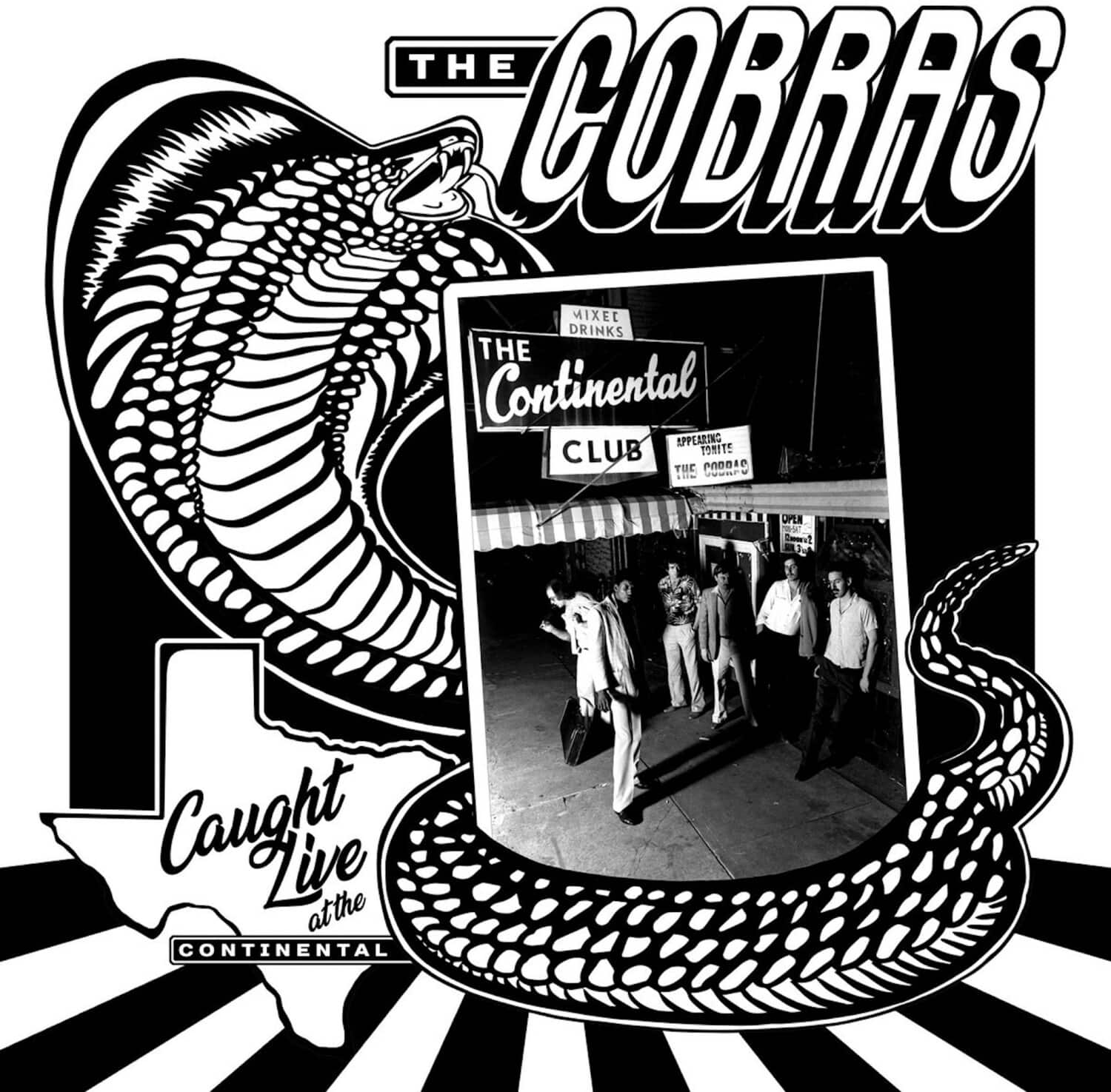 The Cobras - Caught Live At The Continental Club  - COMPACT DISCS