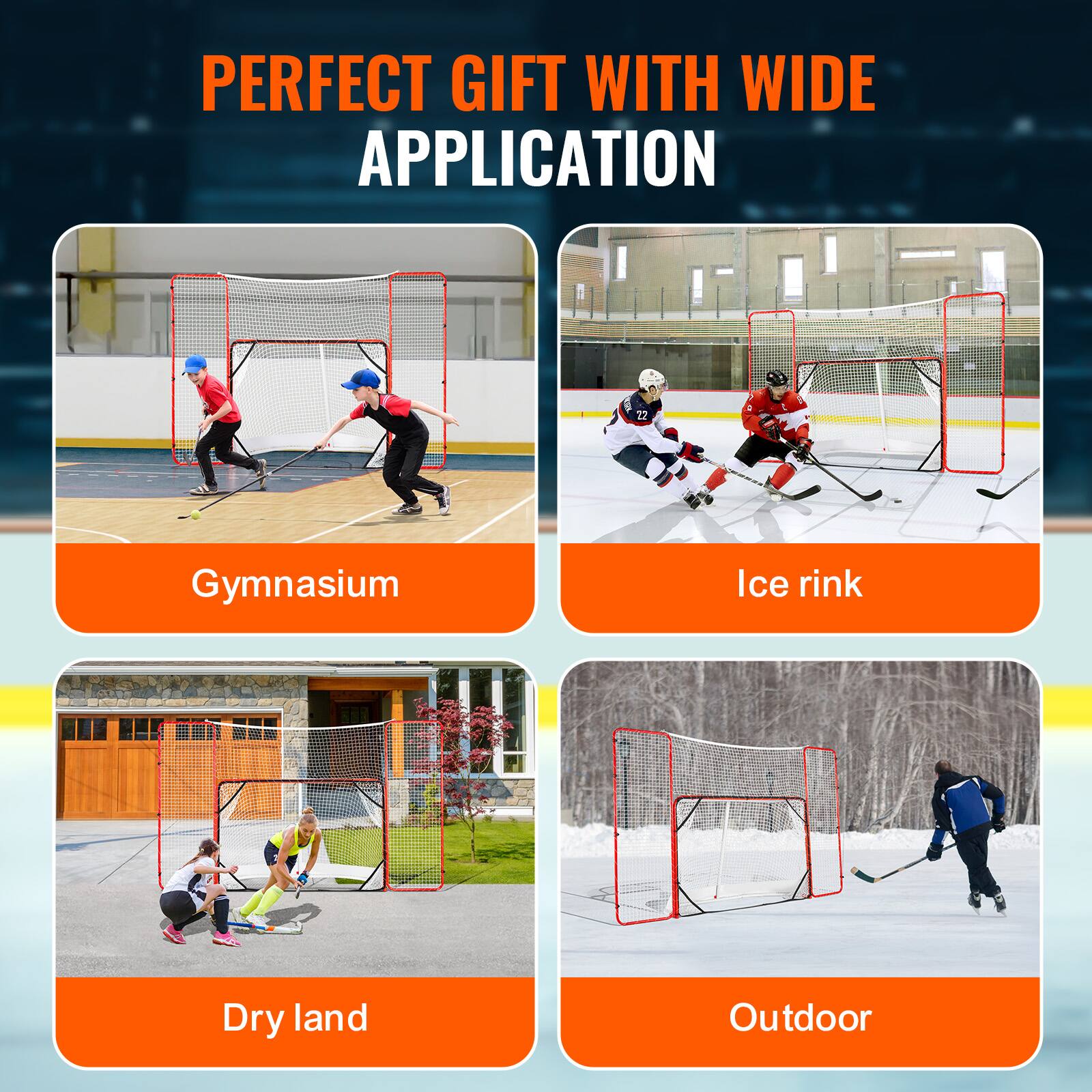 PERFECT GIFT WITH WIDE APPLICATION

Gymnasium

Ice rink

Dry land

Outdoor