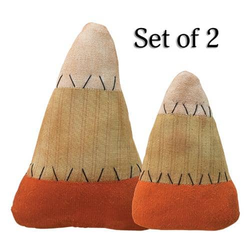 BreeBe - 2/Set Stuffed Candy Corn - Multi