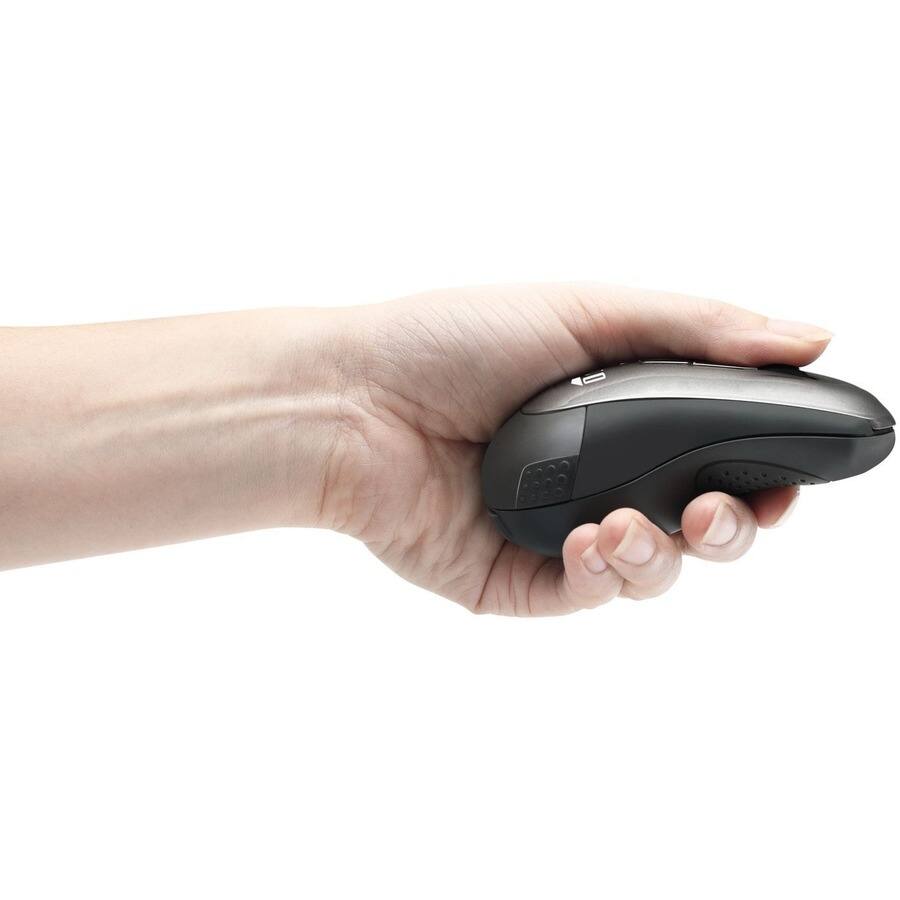Alt View 3. Adesso - Adesso Wireless presenter mobile mouse (Air Mouse Mobile) - Wireless - 30 ft - Radio Frequency - 2.40 GHz - USB - Black.
