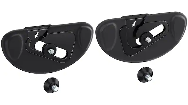 Front. ErgoAV - AnyWall Ultra Slim TV Mount for 40″ to 90″ TVs™ - Black.