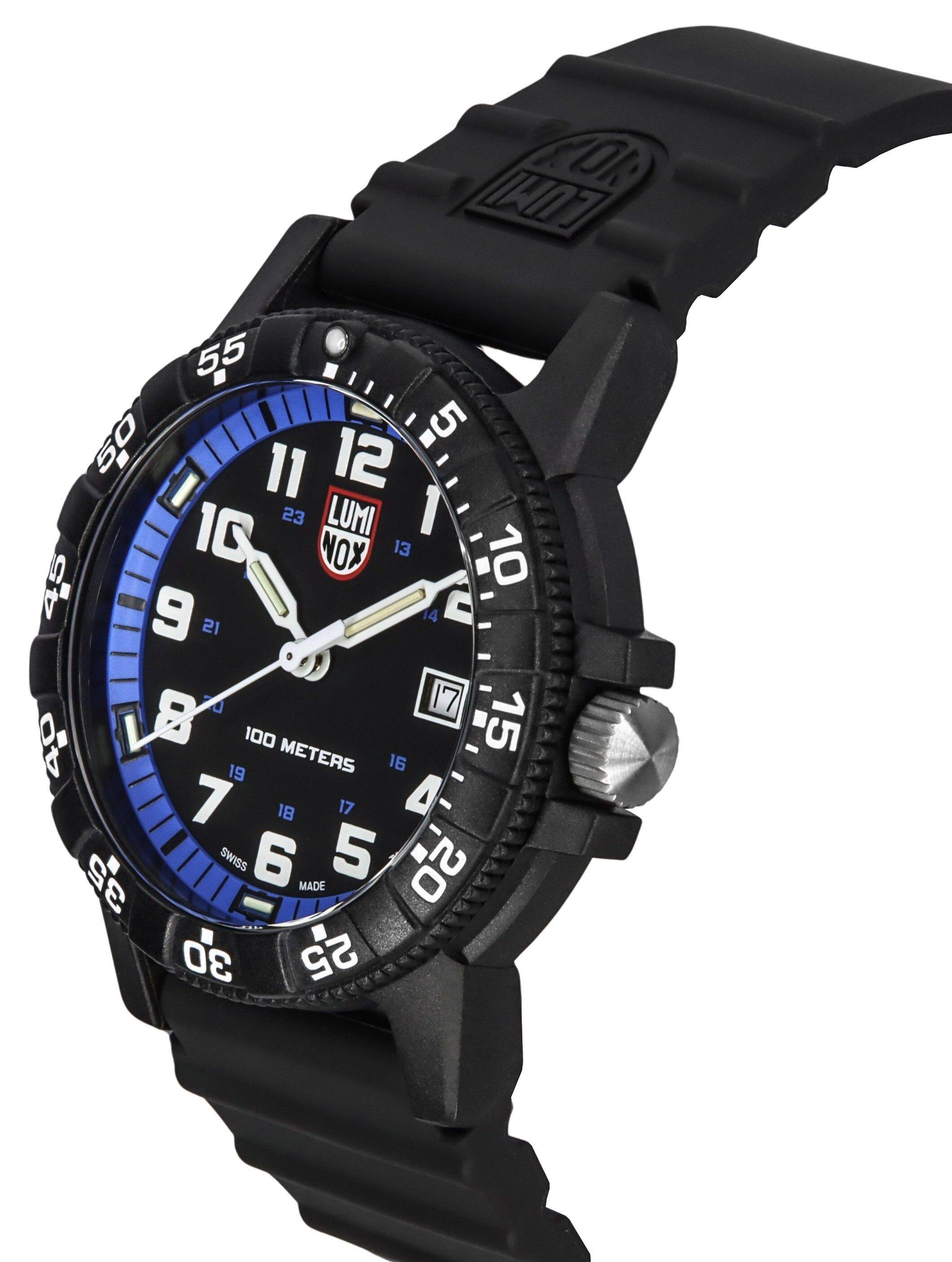 Luminox Leatherback SEA Turtle Giant Polyurethane Strap And Blue