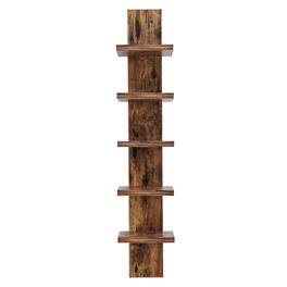 Danya B - Utility Column Spine Wall Shelves - Pine - Brown