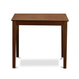 East West Furniture - Vernon Pub, Counter Height Square Table - Finish - Mahogany