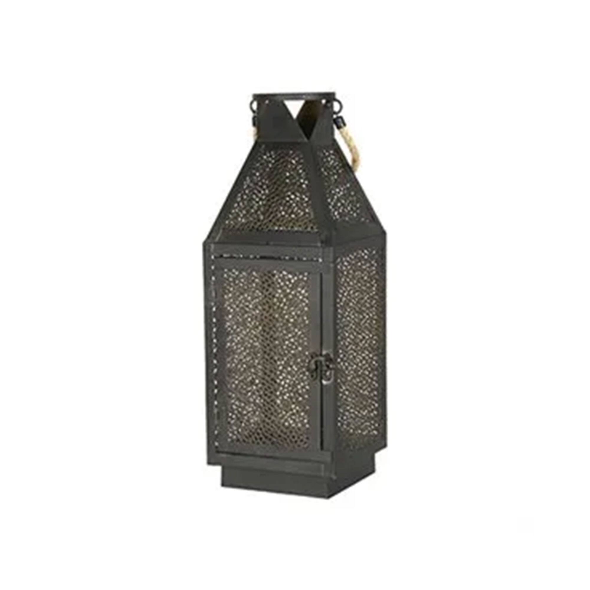 Alt View 4. Four Seasons Courtyard - Four Seasons Courtyard 16 Inch Battery Powered 20 LED Filigree Lantern (2 Pack).