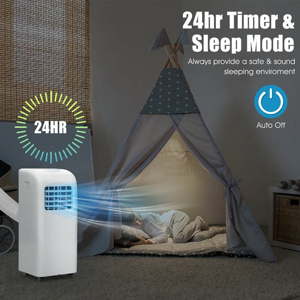 24hr Timer & Sleep Mode  
Always provide a safe & sound sleeping environment  
24HR Auto Off