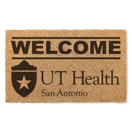 Jardine - Texas Health San Antonio 18" x 30" Welcome Doormat - Brown