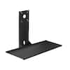 Front. Mount-It! - Monitor and Keyboard Wall Mount with 26" Wide Platform — VESA Compatible Space‑Saving Workstation, Black - Black.