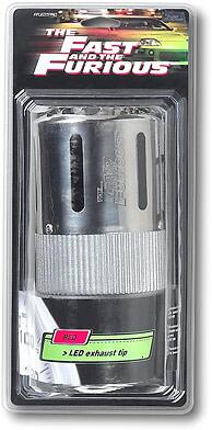 Front Standard. Street Glow - LED Exhaust Tip - Red.