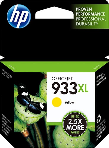 GTIN 886111601417 product image for HP - 933XL High-Yield Ink Cartridge - Yellow | upcitemdb.com