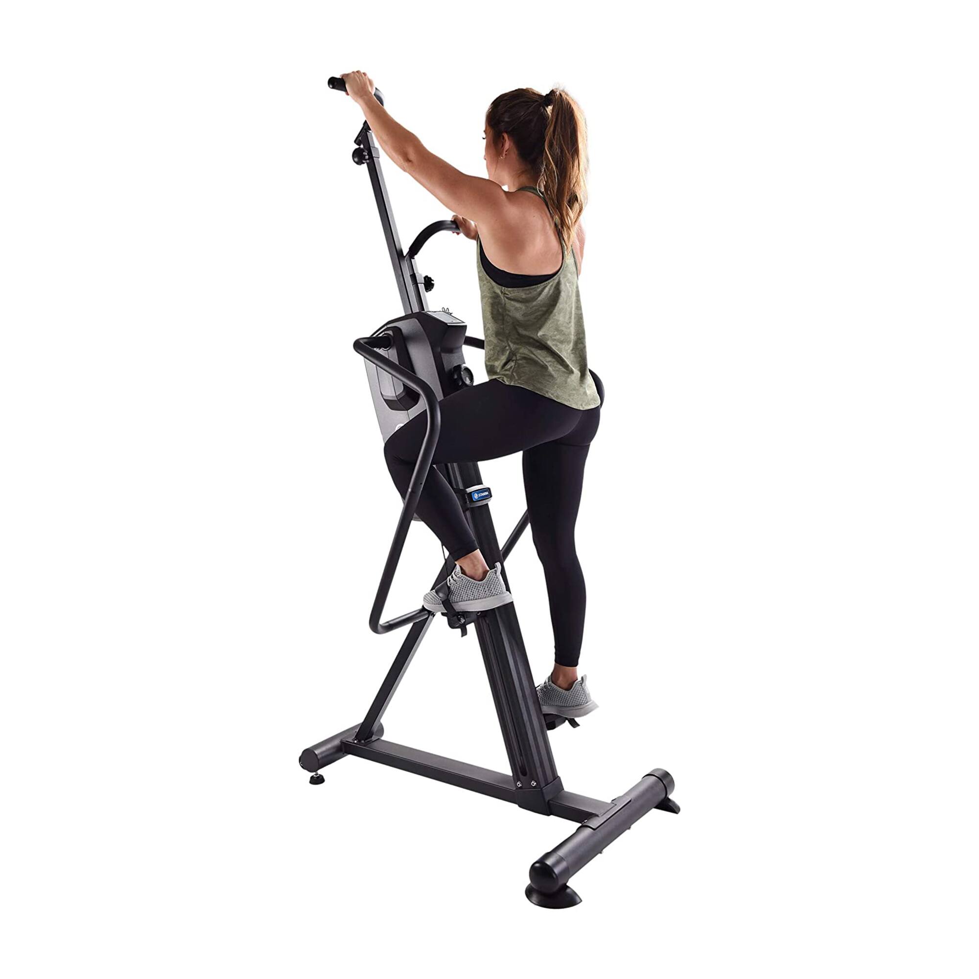 Alt View 4. Stamina Products - Stamina Products 55-2125 Cardio Climber Home Workout Fitness Exercise Machine - Gray.