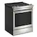 Left. Maytag - 6.4 Cu. Ft. Slide-In Electric Range with Air Fry - Fingerprint Resistant Stainless Steel.
