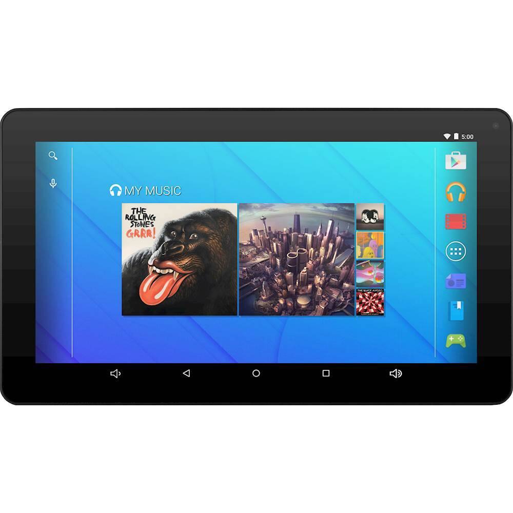 Front. Ematic - 10" - Tablet - 16GB - Blue.