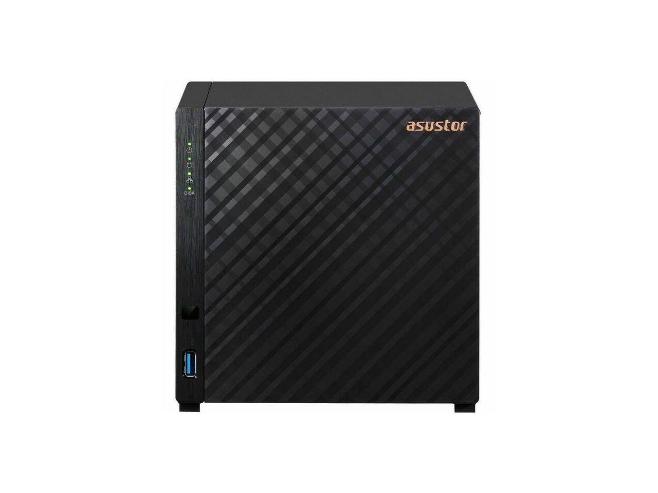 Asustor AS1204T Drivestor 4 Gen 2 4 Bay NAS, 1.7GHz CPU, 2.5GbE