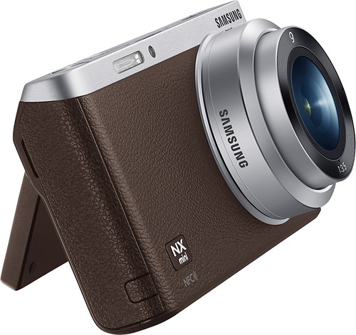 Samsung NX Mini Mirrorless Camera with 9mm Lens Pink EV-NXF1ZZB1QUS - Best  Buy